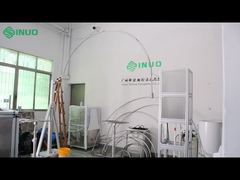 Hoe zorgt een IPX3/IPX4 oscillerend buis testsysteem voor waterdichte bescherming?