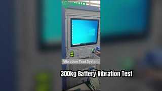 IEC 62660 trillingstestmachine – 300kg sinuskracht batterijtrillingstester | 2–2500 Hz