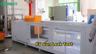 Voertuig-overrijweerstandstestapparatuur voor voertuigconnectoren en -stekkers