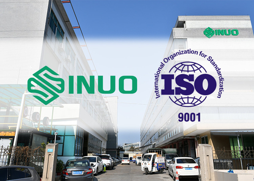 Het laatste nieuws van het bedrijf over Sinuo ging met succes ISO9001 over: 2015 de Certificatie van het Kwaliteitsbeheersysteem