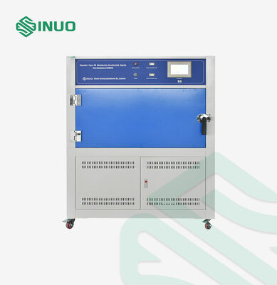 ISO 4892-82-conforme UV-versnelde verweringstestkamer met UV-A- of UV-B-lampen en automatische watersproeiing